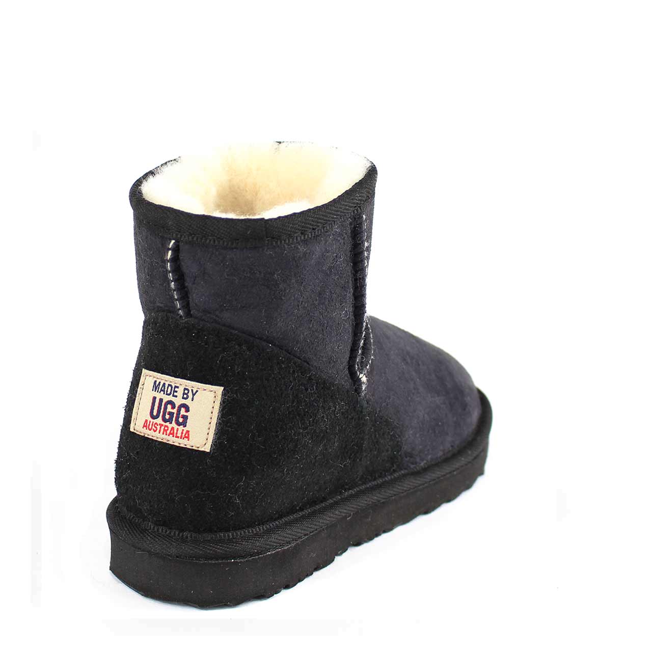 MB UGG Aussie Made, Twinface Sheepskin, Mini Black Womens