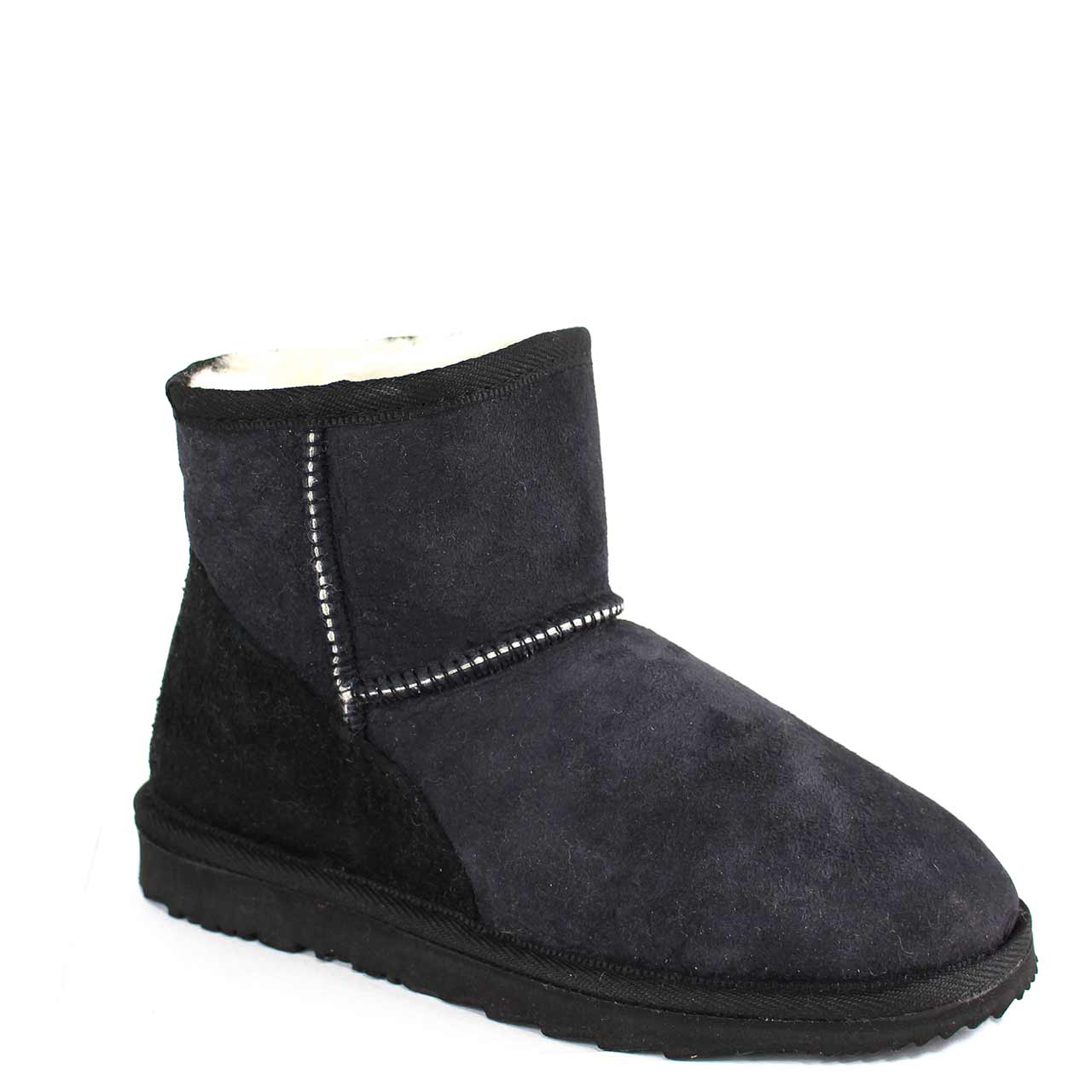 MB UGG Aussie Made, Twinface Sheepskin, Mini Black Womens