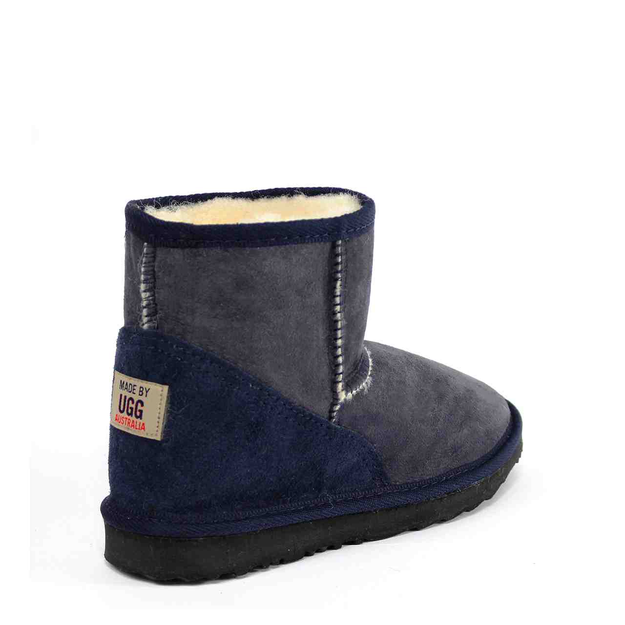 MB UGG Made, Twinface Sheepskin, Mini Blue Mens