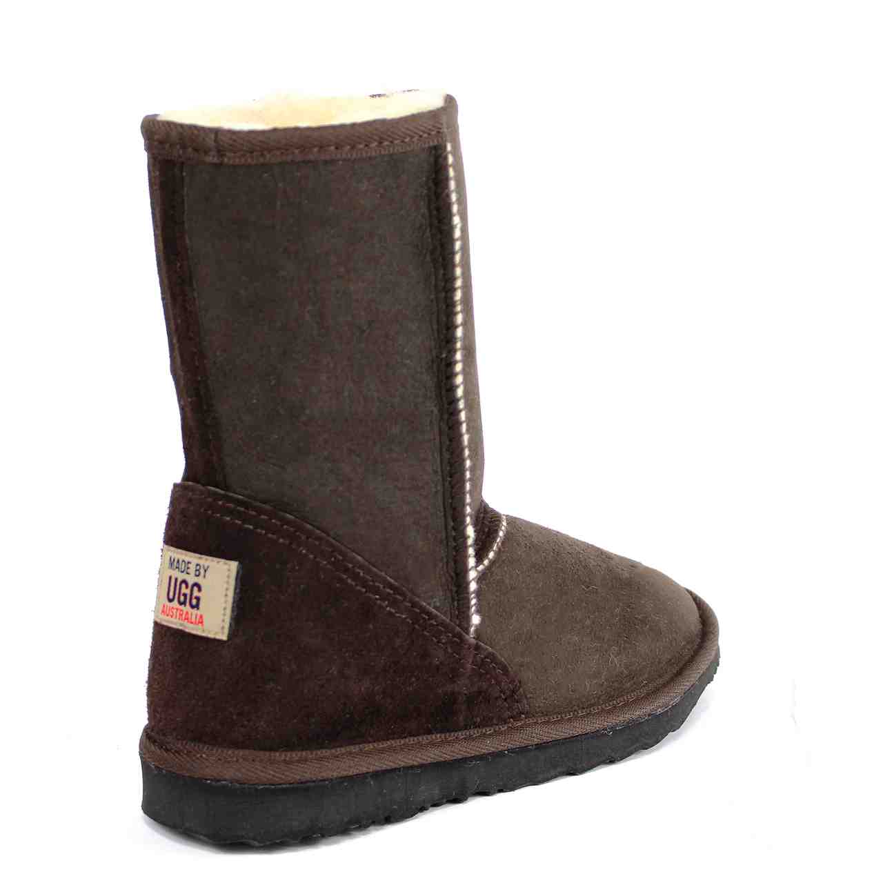 MB UGG Aussie Made, Twinface Sheepskin, Short Chocolate Mens