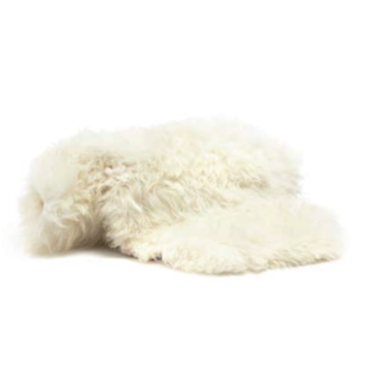 RUG ROLLED - LONG WOOL MERINO SHEEPSKIN - MADE IN AUSTRALIA