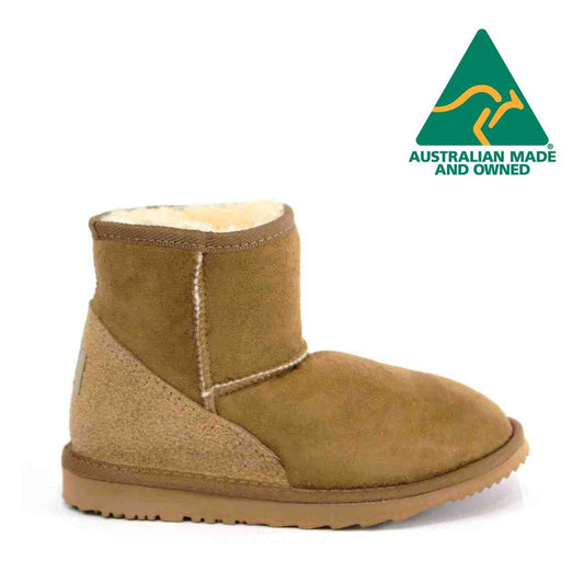 MB UGG Aussie Made, Twinface Sheepskin, Mini Chestnut Womens