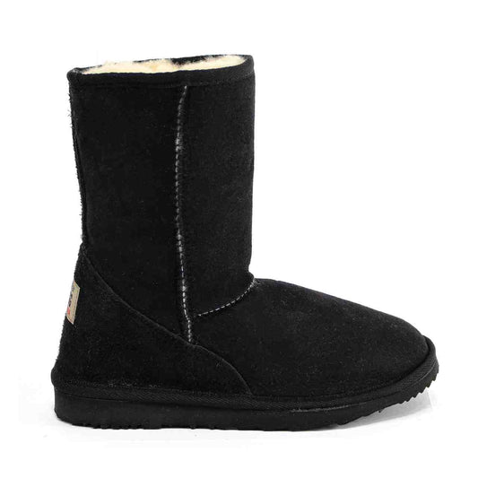 MB UGG Aussie Made, Twinface Sheepskin, Short Black Mens