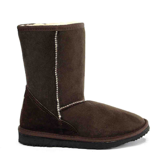 MB UGG Aussie Made, Twinface Sheepskin, Short Chocolate Mens