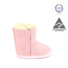 Load image into Gallery viewer, CHILDRENS JOEY BOOTIES PINK SIDE - UGG AUSTRALIA
