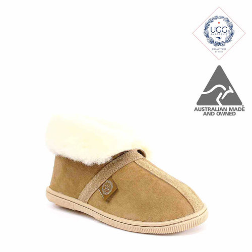 QUEEN UGG SLIPPER CHESTNUT - UGG AUSTRALIA - MADE IN AUSTRALIA