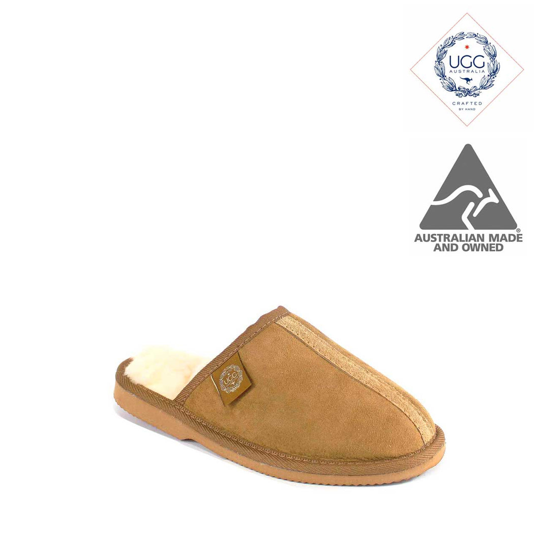 SCUFF IAN CHESTNUT MENS - UGG AUSTRALIA BOOT SLIPPER